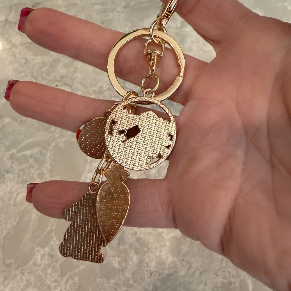 Easter Holiday Enamal Pendant Keychain,Cute Bag Charm - Picture 4 of 4